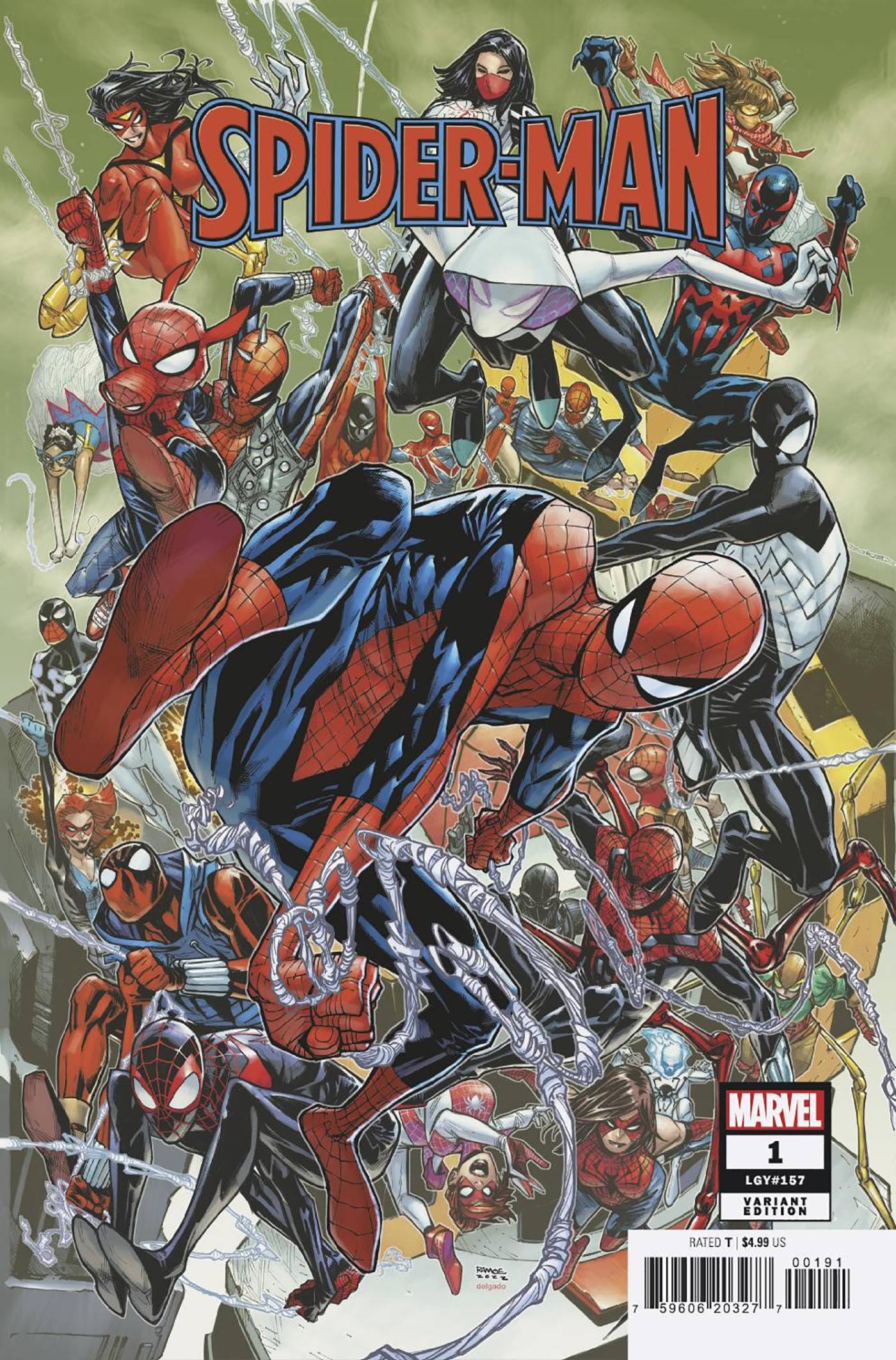 SPIDER-MAN (2022) #1 HUMBERTO RAMOS VARIANT