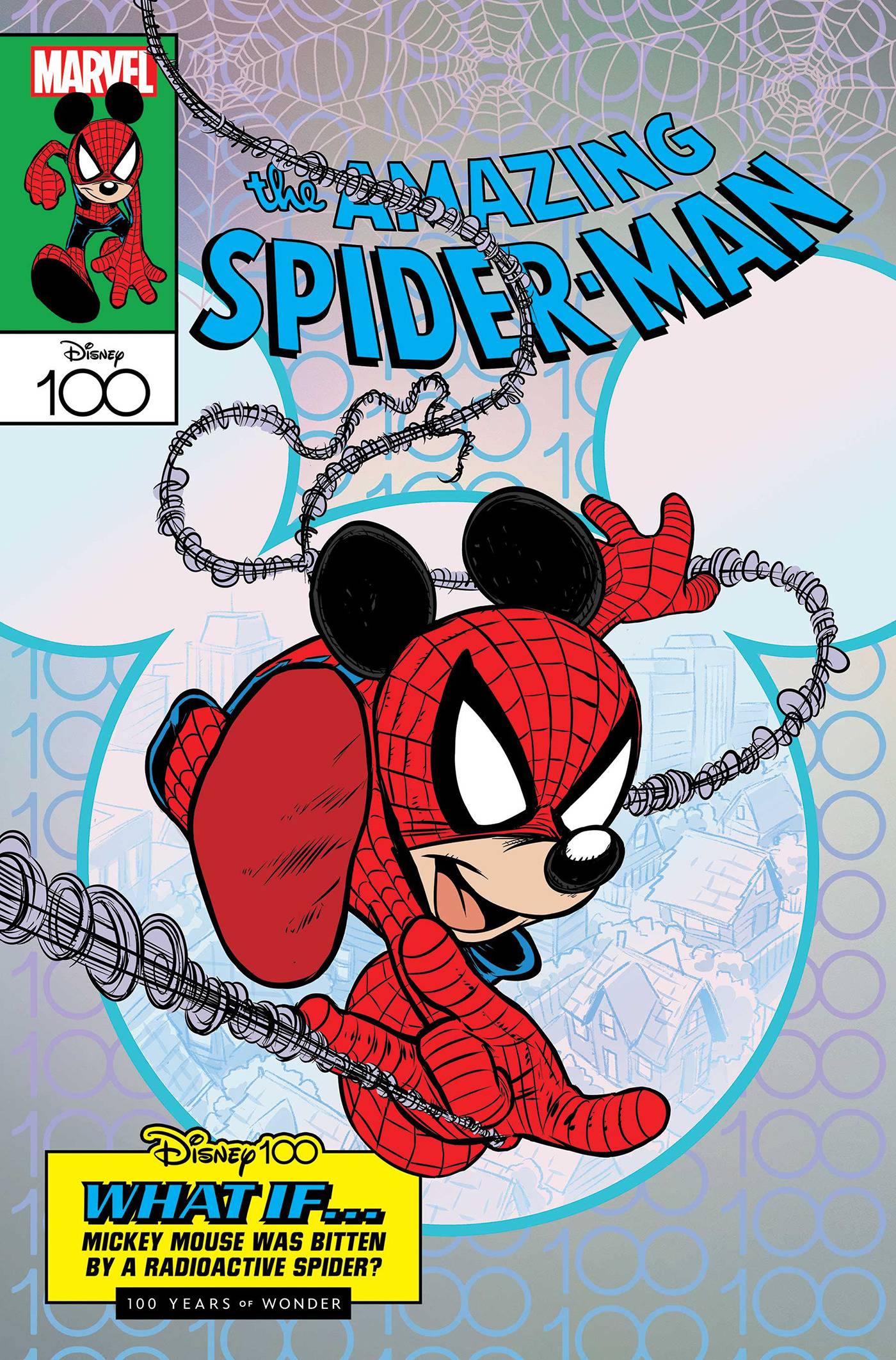 AMAZING SPIDER-MAN (2022) #35 CLAUDIO SCIARRONE DISNEY100 VARIANT