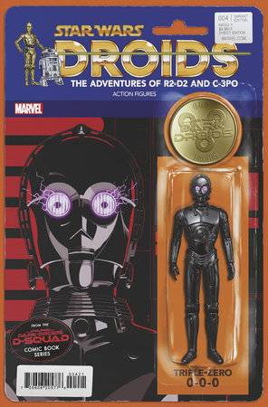 STAR WARS: DARK DROIDS D-SQUAD (2023) #4 JTC ACTION FIGURE VARIANT