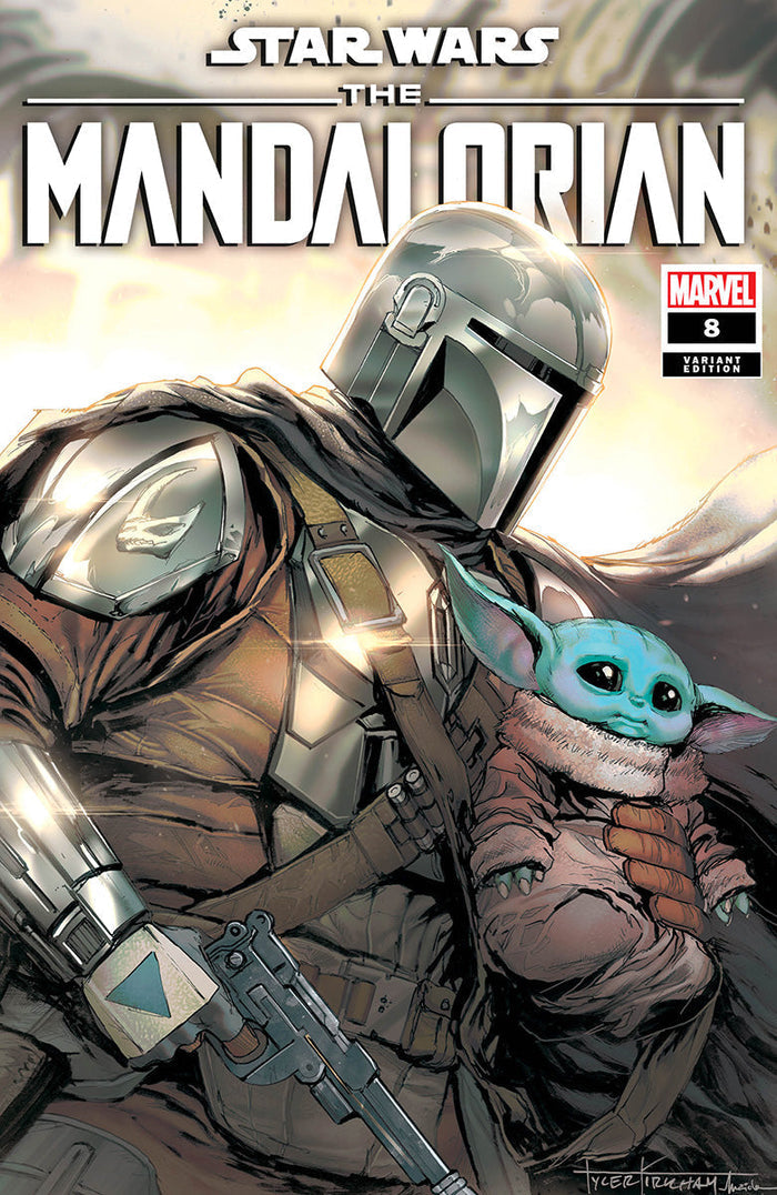 STAR WARS: THE MANDALORIAN (2022) #8 UNKNOWN COMICS TYLER KIRKHAM EXCLUSIVE VARIANT