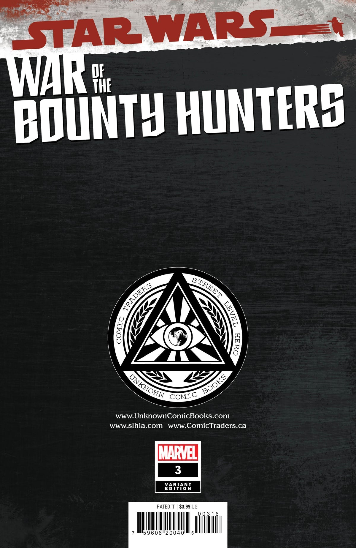 STAR WARS: WAR OF THE BOUNTY HUNTERS (2021) #3 UNKNOWN COMICS TYLER KIRKHAM VARIANT