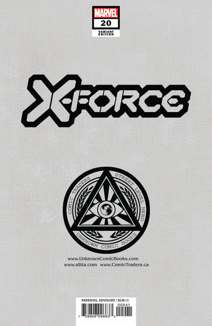 X-FORCE (2020) #20 UNKNOWN COMICS DAVID NAKAYAMA VARIANT