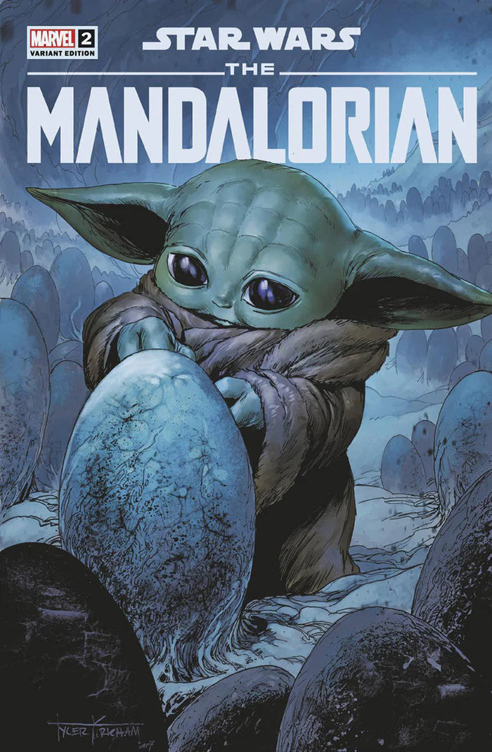 STAR WARS: THE MANDALORIAN (2023) #2 UNKNOWN COMICS TYLER KIRKHAM VARIANT