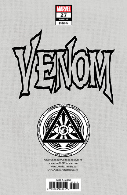 Venom (2021) #27 Miguel Mercado Exclusive Black Widow Variant