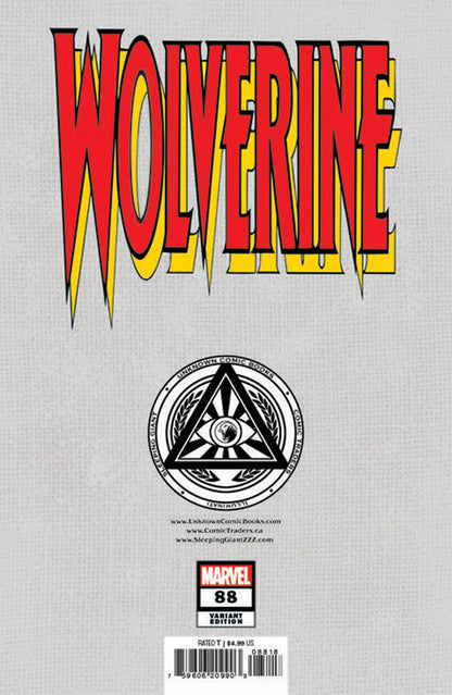 Wolverine (2020) #88 Facsimile David Nakayama Unknown Comics Color Bleed Variant