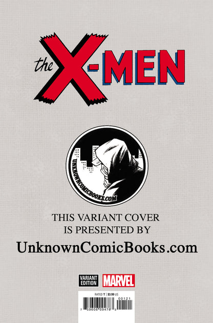X-MEN #1 FACSIMILE EDITION (2019) UNKNOWN COMICS PAREL VARIANT