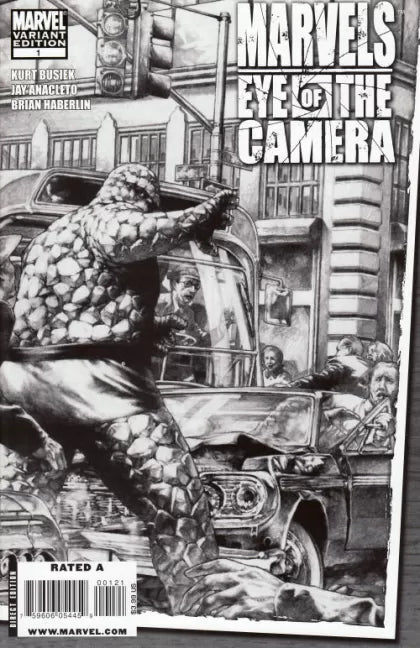 Marvels: Eye of the Camera (2009) #1 Black & White Variant Cover