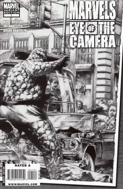 Marvels: Eye of the Camera (2009) #1 Black & White Variant Cover