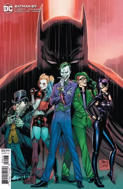 Batman (2018) #89 3rd Printing Tony S. Daniel Minimal Variant Cover