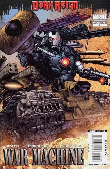 War Machine (2009) #2 Leonardo Manco Second Printing Variant