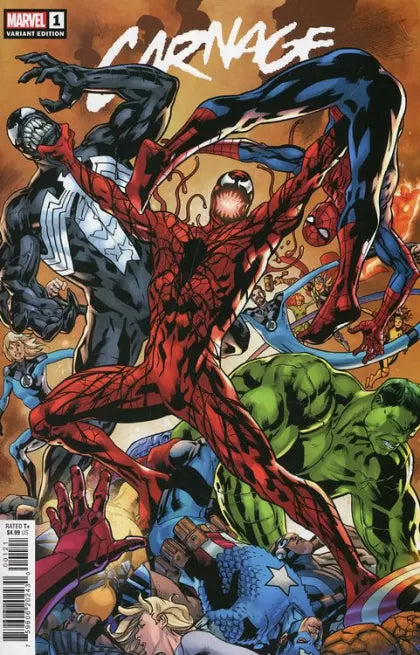 Carnage (2022) #1 Bryan Hitch Variant Cover