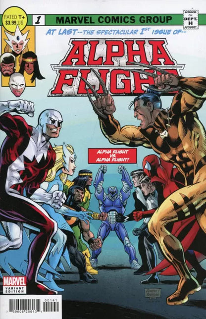 Alpha Flight (2023) #1 Dan Jurgens Variant