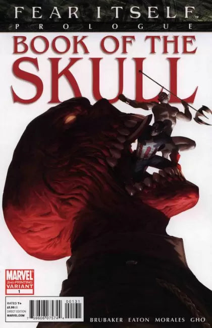 Fear Itself: Book of the Skull (2011) #1 2nd Printing Variant Cover