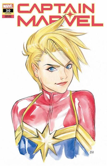 Captain Marvel (2019) #30 Peach Momoko Marvel Anime Variant