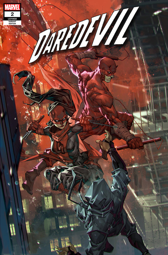 DAREDEVIL (2022) #2 UNKNOWN COMICS KAEL NGU EXCLUSIVE VARIANT