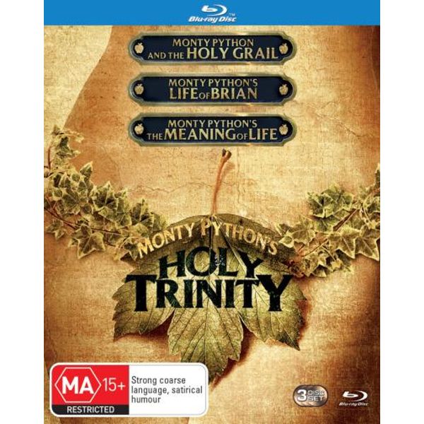 Monty Python's Holy Trinity, Blu-ray, Region B, 3-disc set, VGC