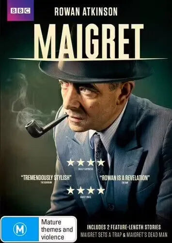 Rowan Atkinson Maigret DVD BBC TV Drama PAL 4 VGC