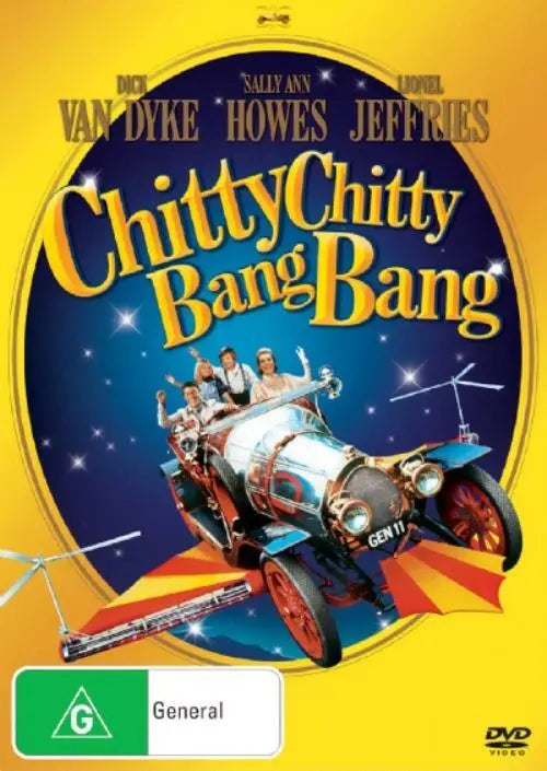 Chitty Chitty Bang Bang DVD Disney Musical Dick van Dyke Brand New Sealed