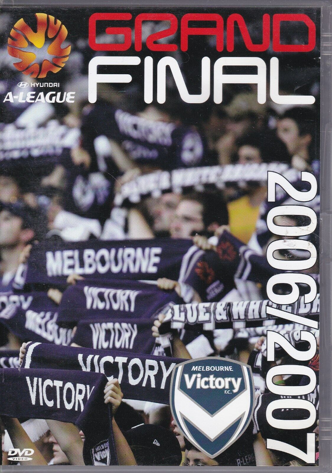 A-League Grand Final 2006-2007 DVD Melbourne Victory Brand New Sealed