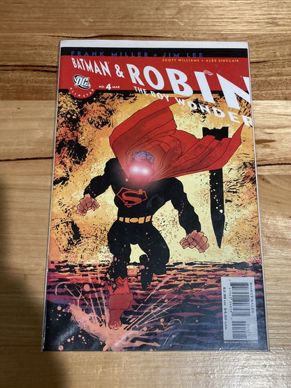 ALL STAR BATMAN AND ROBIN THE BOY WONDER (2005) #4 MILLER VARIANT