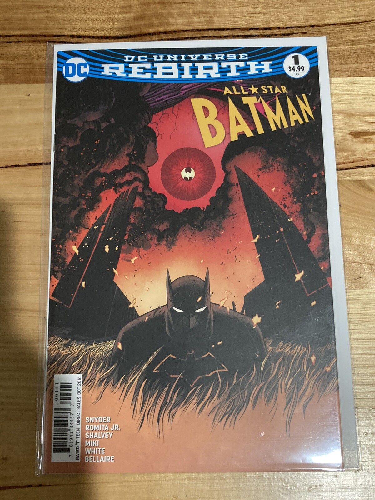 ALL-STAR BATMAN (2016) #1 SHALVEY VARIANT