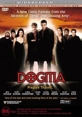 Dogma DVD Widescreen Edition Matt Damon Ben Affleck PAL 4 VGC