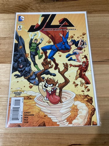 Justice League of America (2015) #5 Looney Tunes Variant Cover