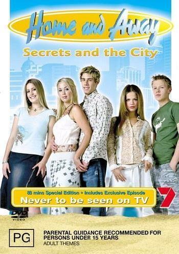 Home and Away: Secrets and the City DVD PAL 2,4 VGC