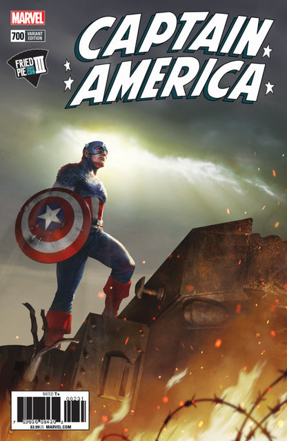 CAPTAIN AMERICA (2017) #700 FRIED PIE III COMIC CON VARIANT